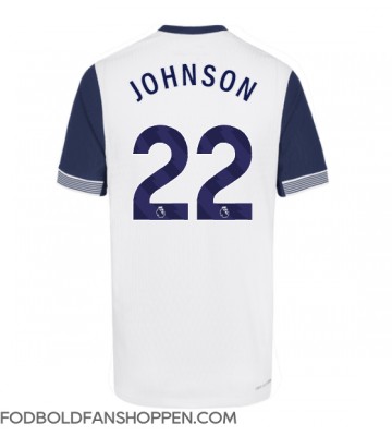 Tottenham Hotspur Brennan Johnson #22 Hjemmebanetrøje 2024-25 Kortærmet